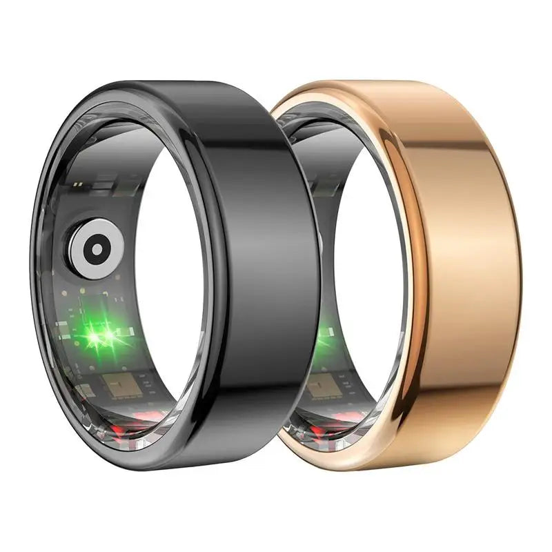 2024 Smart Multifunctional Health Tracking Ring with Heart Rate and Blood Oxygen Monitoring, Waterproof Design for Men and Women