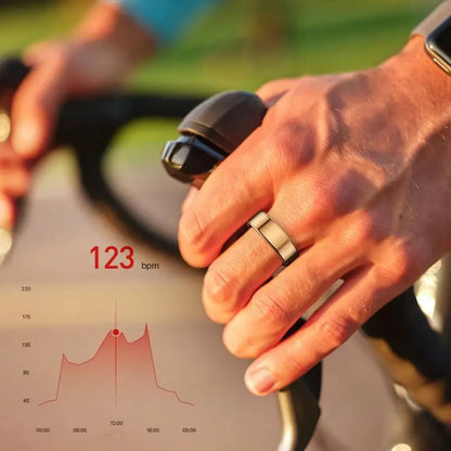 2024 Smart Multifunctional Health Tracking Ring with Heart Rate and Blood Oxygen Monitoring, Waterproof Design for Men and Women
