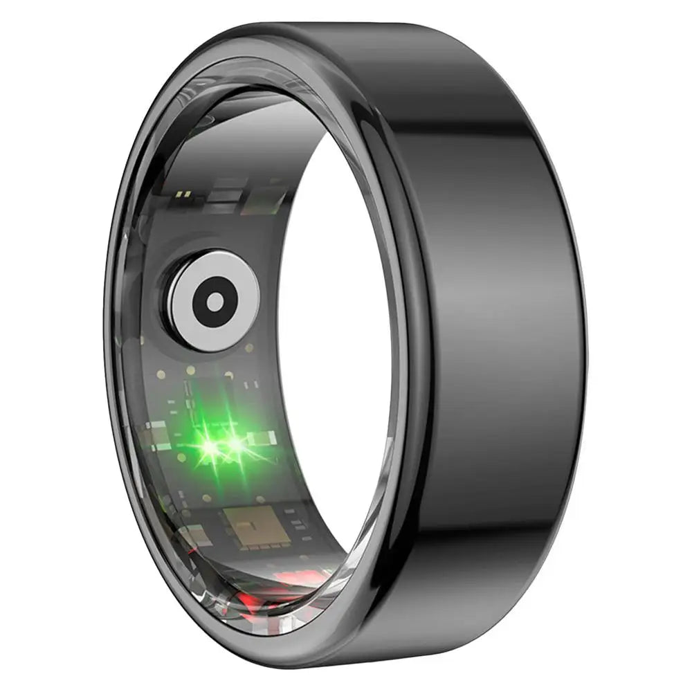 2024 Smart Multifunctional Health Tracking Ring with Heart Rate and Blood Oxygen Monitoring, Waterproof Design for Men and Women